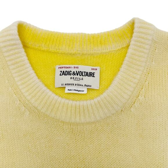 ZADIG & VOLTAIRE Moris C Show Cashmere Sweater Vest XS - Picture 7 of 11